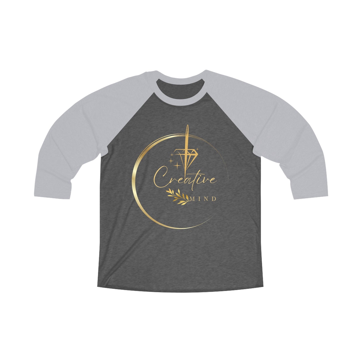 Unisex 3\4 Sleeve Baseball Tee
