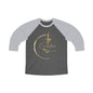 Unisex 3\4 Sleeve Baseball Tee